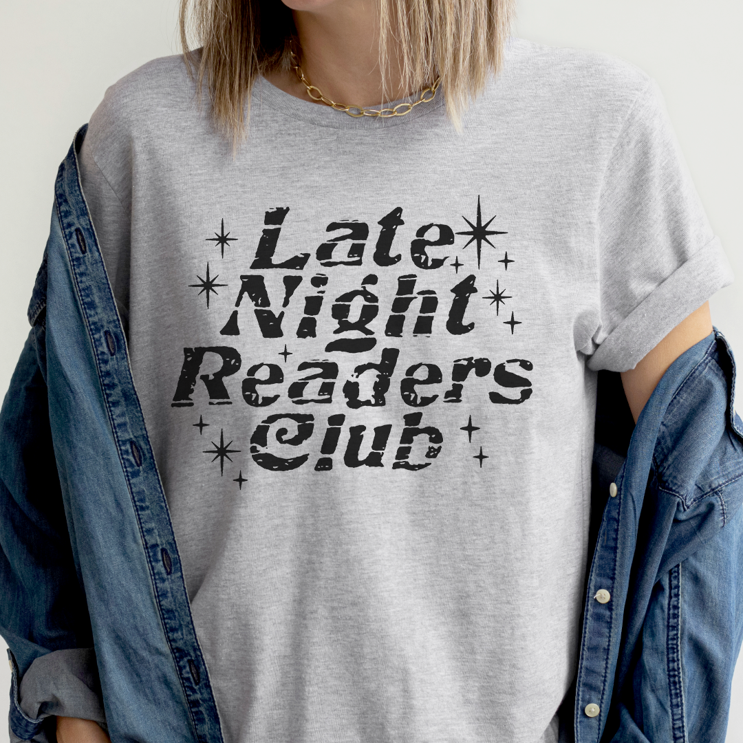 Late Night Readers Club Tee