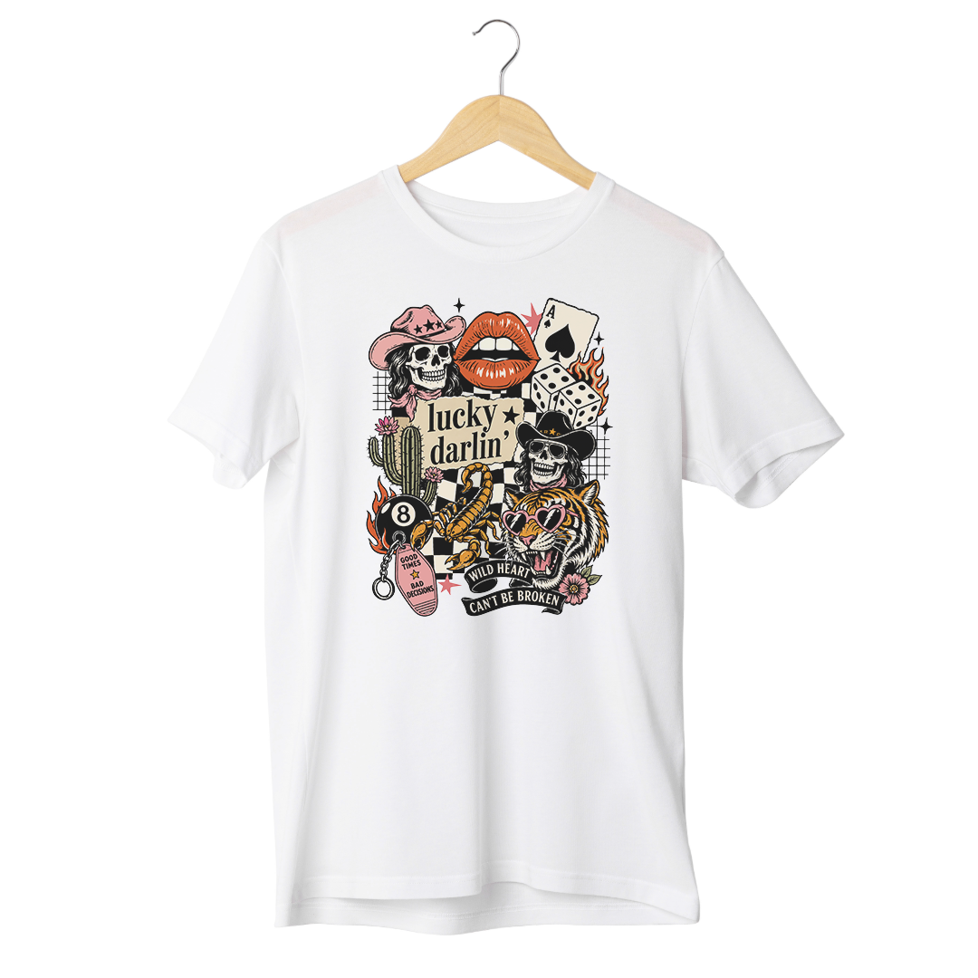 Lucky Darlin' Wild Heart Tee