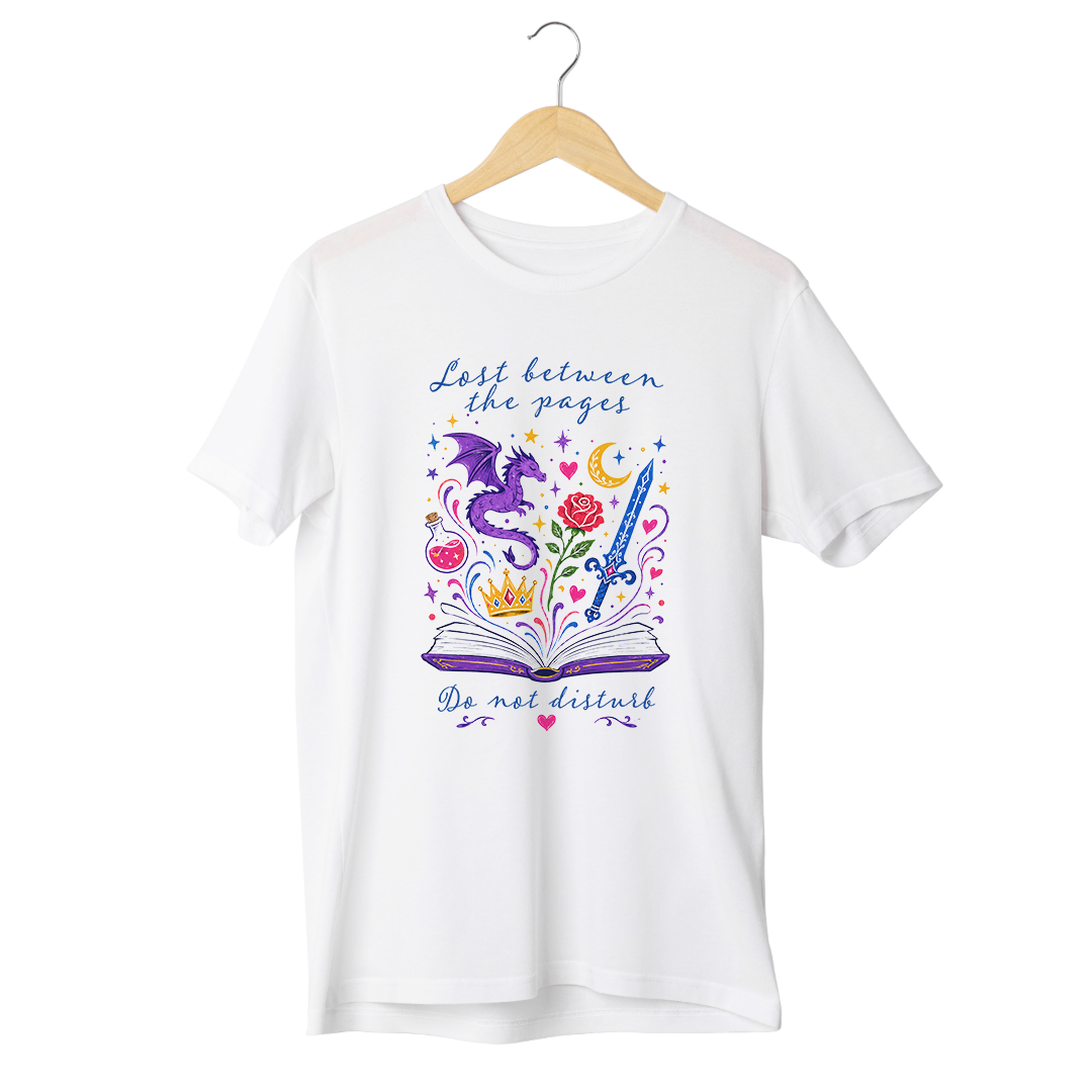 Lost Between The Pages Romantasy Tee