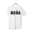 Mama Checkered Bolt Tee