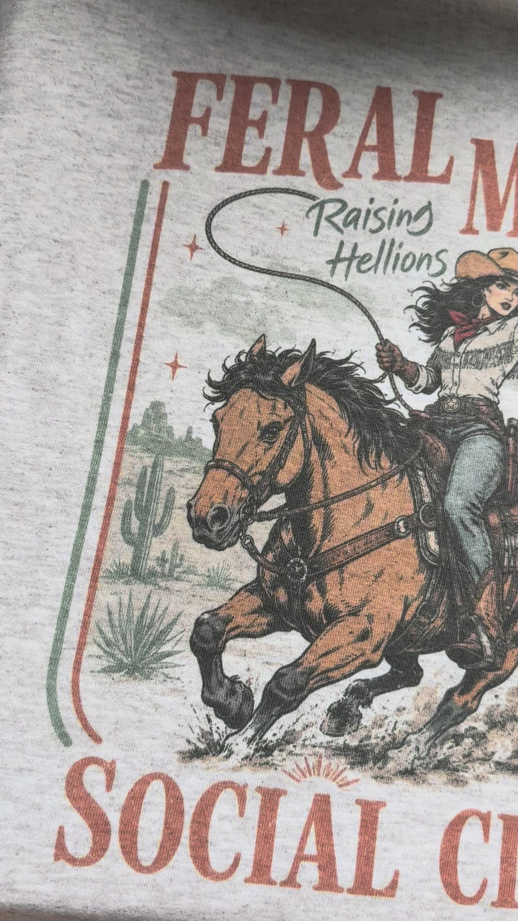 Feral Moms Social Club Tee