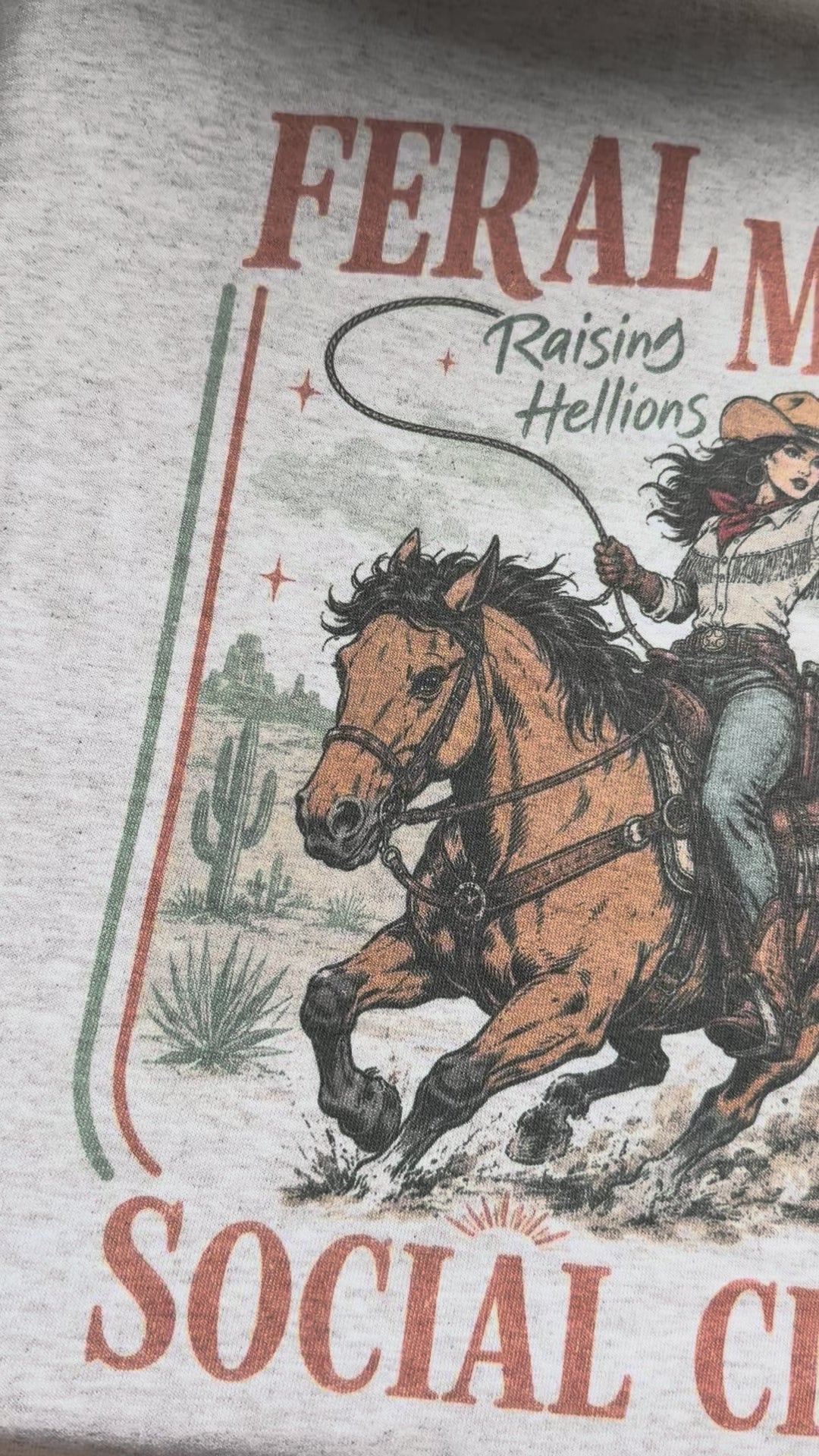Feral Moms Social Club Tee