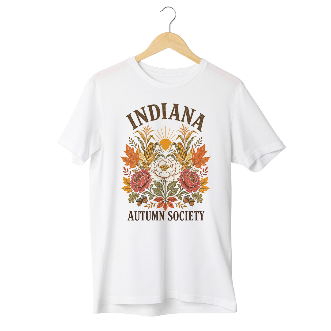 Indiana Autumn Society Tee